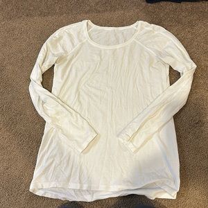 Lululemon white long sleeves